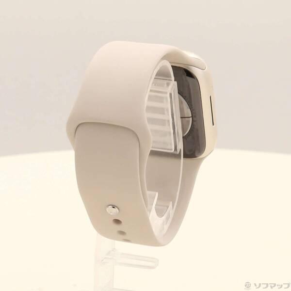 〔中古〕Apple(アップル) Apple Watch Series 9 GPS 41mm スターライトアルミニウムケース スターライトスポーツバンド〔198-ud〕 |  | 02