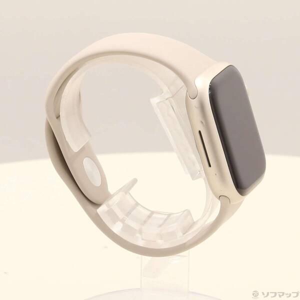 〔中古〕Apple(アップル) Apple Watch Series 9 GPS 41mm スターライトアルミニウムケース スターライトスポーツバンド〔198-ud〕 |  | 03