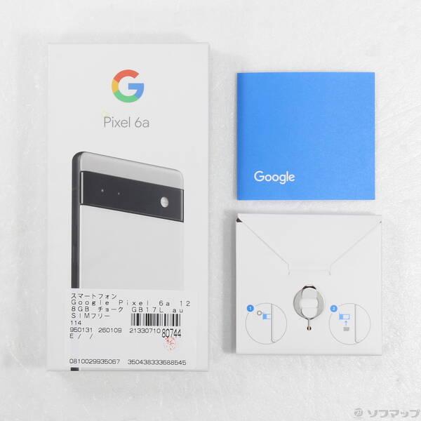 〔中古〕GOOGLE(グーグル) Google Pixel 6a 128GB チョーク GB17L au SIMフリー〔269-ud〕 |  | 04