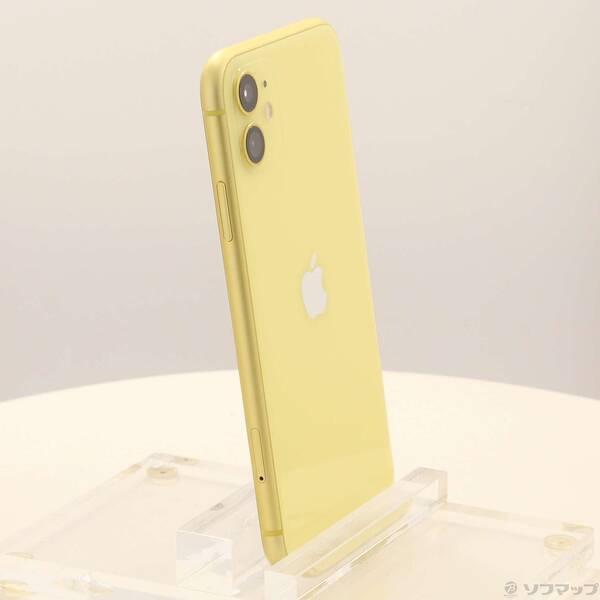 〔中古〕Apple(アップル) iPhone11 128GB イエロー MWM42J／A SIMフリー〔198-ud〕 |  | 03