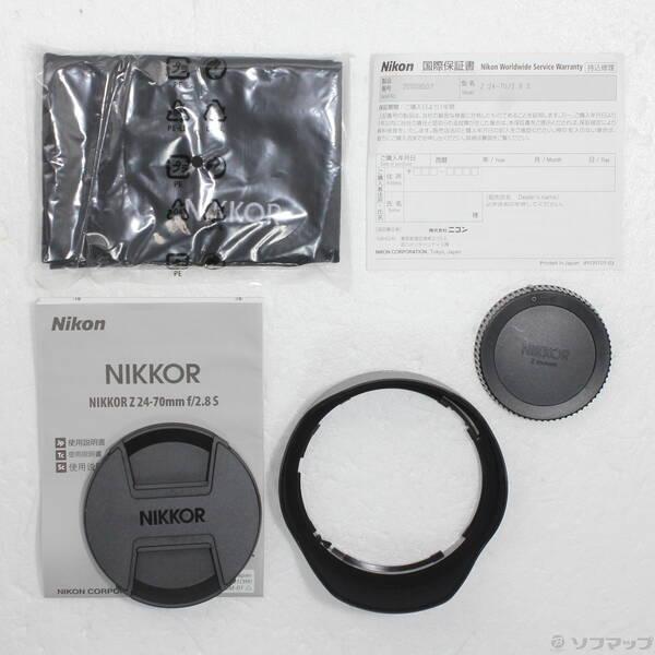 〔中古〕Nikon(ニコン) 〔展示品〕 NIKKOR Z 24-70mm f／2.8 S〔348-ud〕 |  | 04