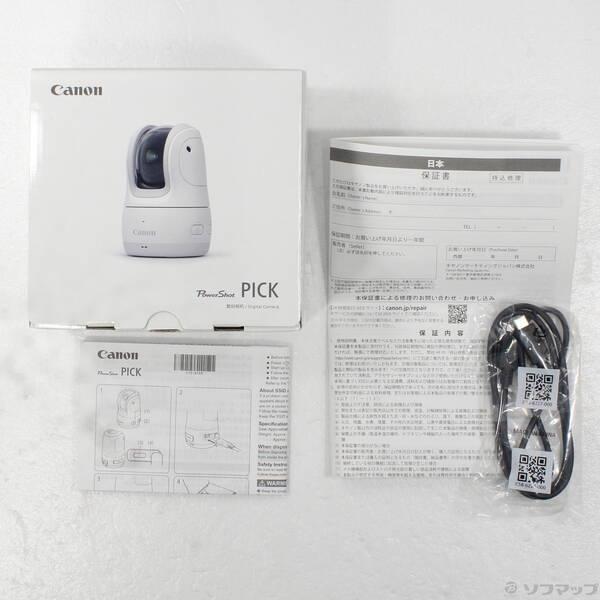 〔中古〕Canon(キヤノン) 〔展示品〕 自動撮影カメラ PowerShot PICK ホワイト〔269-ud〕 |  | 04