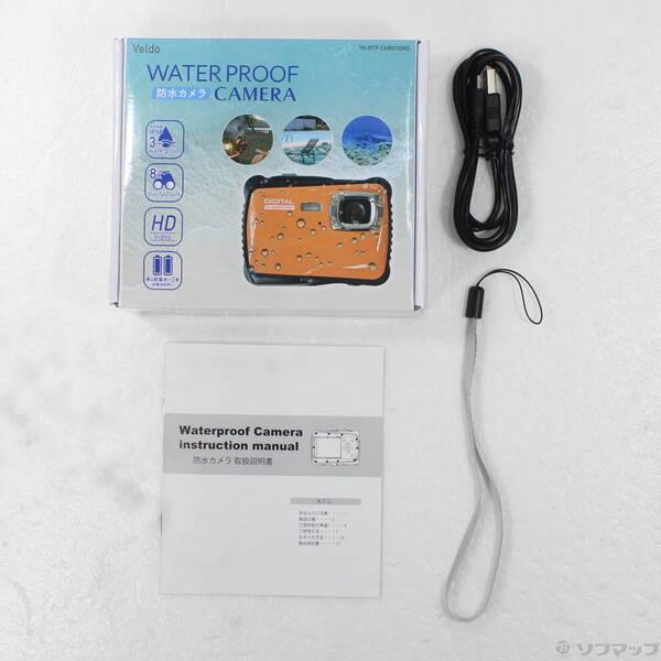 〔中古〕〔展示品〕 防水デジタルカメラ 単4電池モデル オレンジ TN-WTP-CAM01〔269-ud〕 |  | 04