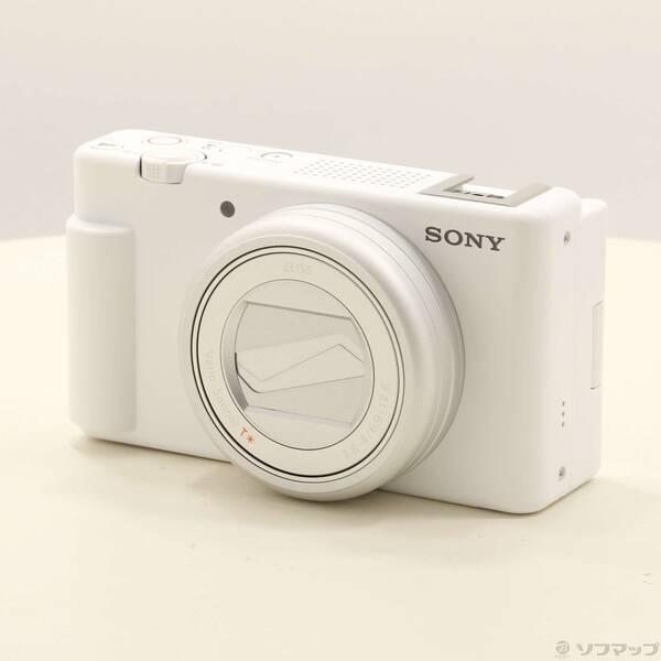 〔中古〕SONY(ソニー) 〔展示品〕 VLOGCAM ZV-1 II シューティンググリップキット ホワイト ZV-1M2G (W)〔251-ud〕 | 