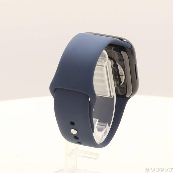 〔中古〕Apple(アップル) Apple Watch Series 9 GPS 45mm ミッドナイトアルミニウムケース ストームブルースポーツバンド〔198-ud〕 |  | 02