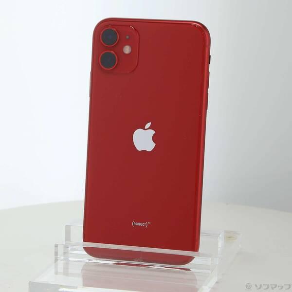〔中古〕Apple(アップル) iPhone11 128GB プロダクトレッド NWM32J／A SIMフリー〔349-ud〕 | 