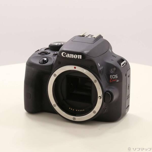 〔中古〕Canon(キヤノン) EOS Kiss X7 ボディ ブラック〔262-ud〕 | 