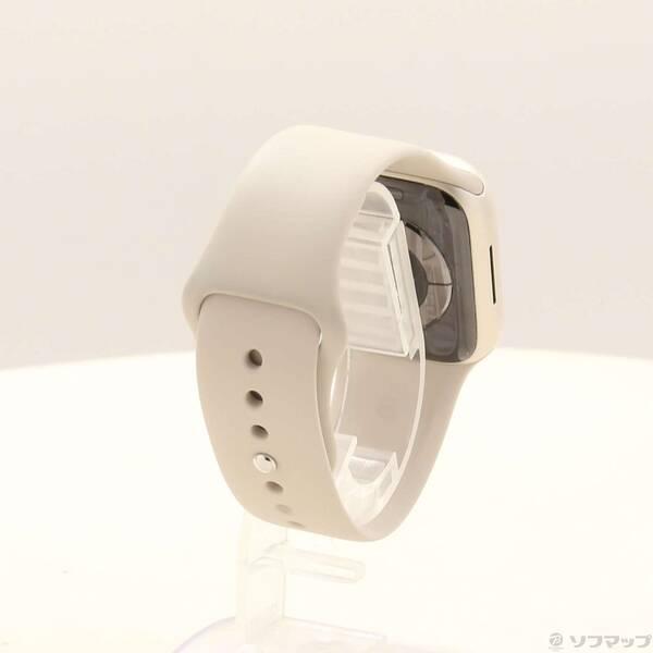 〔中古〕Apple(アップル) Apple Watch Series 7 GPS 41mm スターライトアルミニウムケース スターライトスポーツバンド〔258-ud〕 |  | 02