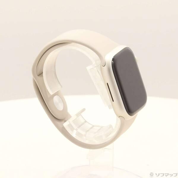 〔中古〕Apple(アップル) Apple Watch Series 7 GPS 41mm スターライトアルミニウムケース スターライトスポーツバンド〔258-ud〕 |  | 03
