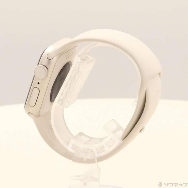 〔中古〕Apple(アップル) Apple Watch SE 第2世代 GPS 40mm スターライトアルミニウムケース スターライトスポーツバンド〔377-ud〕 |  | 01