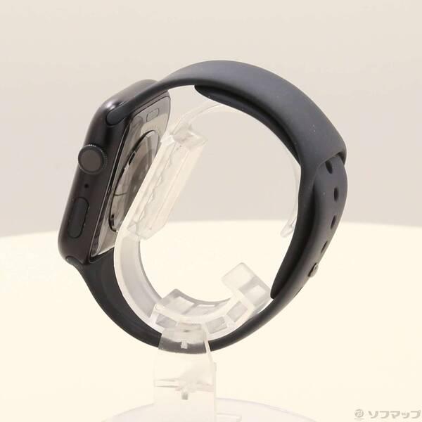 〔中古〕Apple(アップル) Apple Watch Series 9 GPS 45mm ミッドナイトアルミニウムケース ミッドナイトスポーツバンド〔198-ud〕 |  | 01