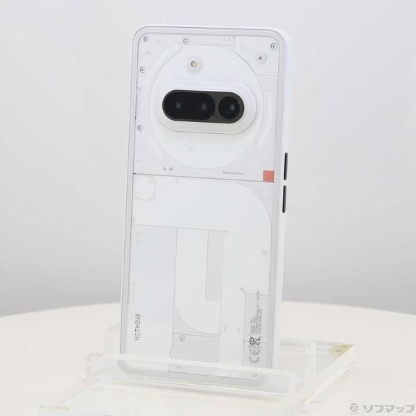 〔中古〕Nothing（ナッシング） Phone (3a) 256GB ホワイト A10400157 SIMフリー〔276-ud〕 | 