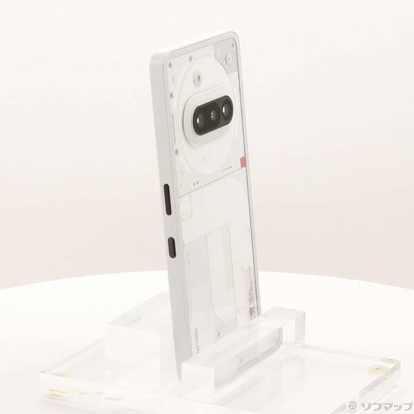 中古〕Nothing Phone (3a) 256GB ホワイト A10400157 SIMフリー〔377
