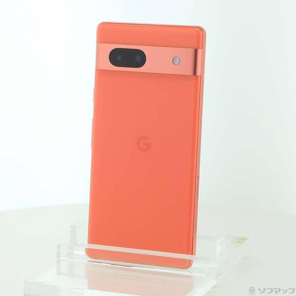 〔中古〕GOOGLE(グーグル) Google Pixel 7a 128GB コーラル GA04438-JP SIMフリー〔348-ud〕 | 