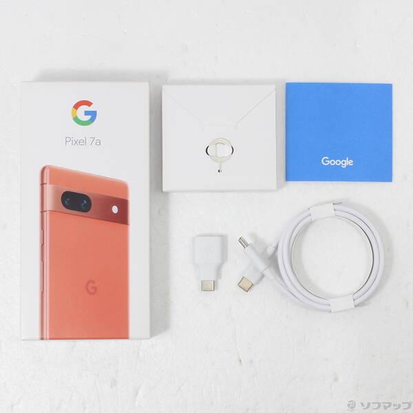 〔中古〕GOOGLE(グーグル) Google Pixel 7a 128GB コーラル GA04438-JP SIMフリー〔348-ud〕 |  | 04