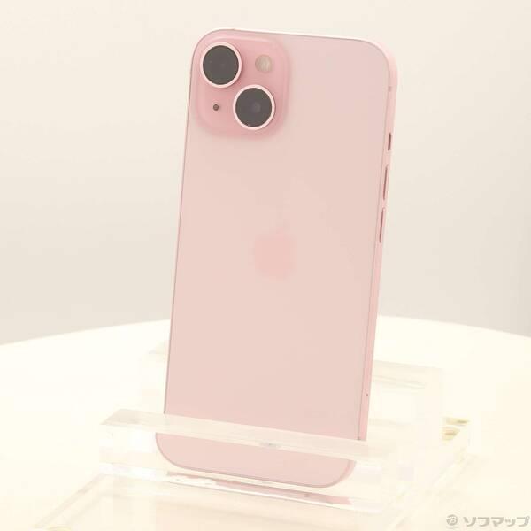 〔中古〕Apple(アップル) iPhone15 128GB ピンク MTMJ3J／A SIMフリー〔371-ud〕 | 