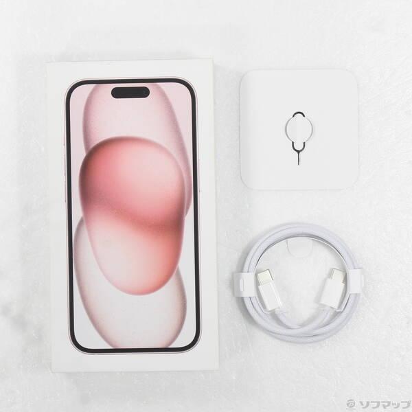 〔中古〕Apple(アップル) iPhone15 128GB ピンク MTMJ3J／A SIMフリー〔371-ud〕 |  | 04