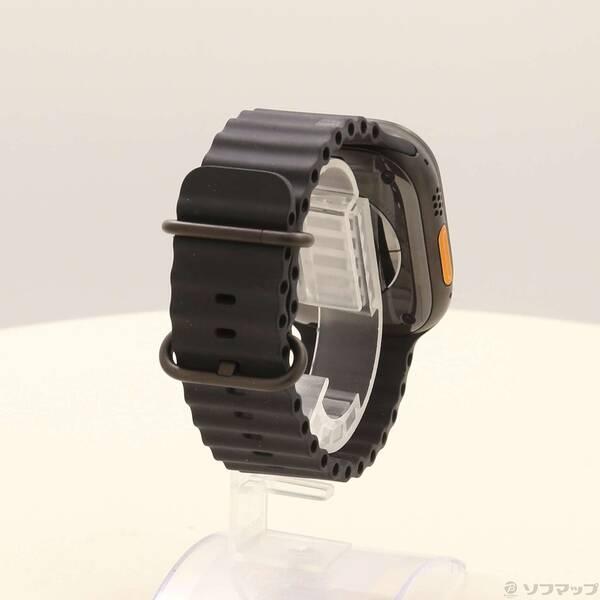 〔中古〕Apple(アップル) Apple Watch Ultra 3 GPS + Cellular 49mm ブラックチタニウムケース ブラックオーシャンバンド〔198-ud〕 |  | 02