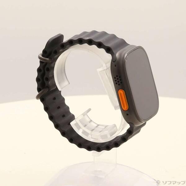 〔中古〕Apple(アップル) Apple Watch Ultra 3 GPS + Cellular 49mm ブラックチタニウムケース ブラックオーシャンバンド〔198-ud〕 |  | 03