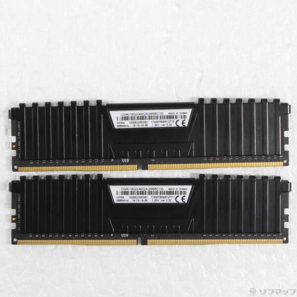 〔中古〕CORSAIR CMK16GX4M2A2666C16 16GB 8GB×2枚組〔262-ud〕 | 