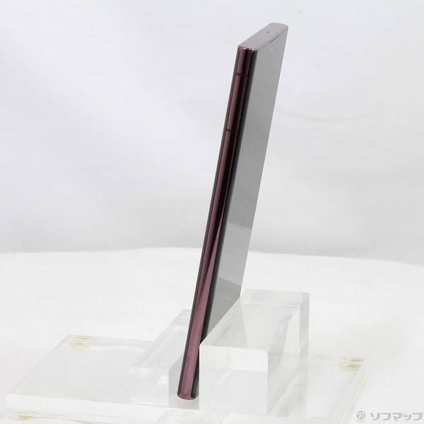 〔中古〕SAMSUNG(サムスン) Galaxy S22 Ultra 256GB バーガンディ SC-52C docomo SIMフリー〔349-ud〕 |  | 01