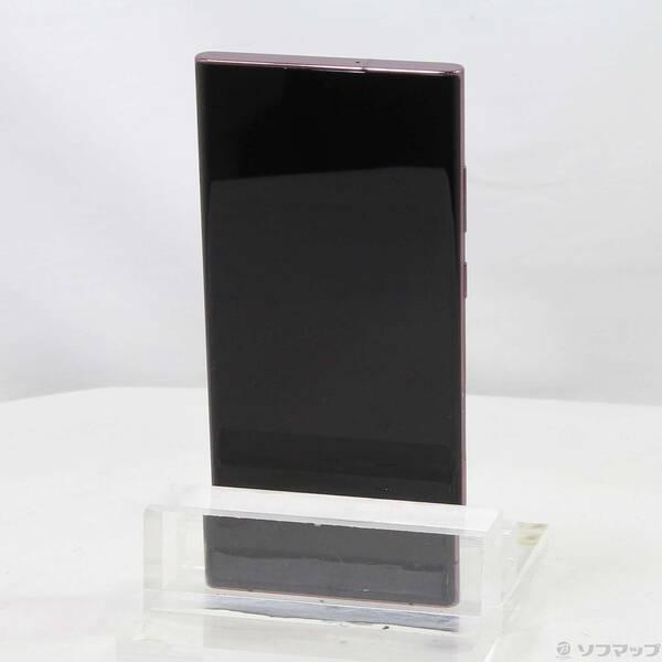 〔中古〕SAMSUNG(サムスン) Galaxy S22 Ultra 256GB バーガンディ SC-52C docomo SIMフリー〔349-ud〕 |  | 02