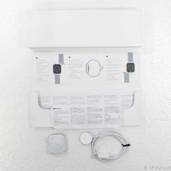 〔中古〕Apple(アップル) Apple Watch Series 9 GPS 45mm シルバーアルミニウムケース ストームブルースポーツバンド〔344-ud〕 |  | 04