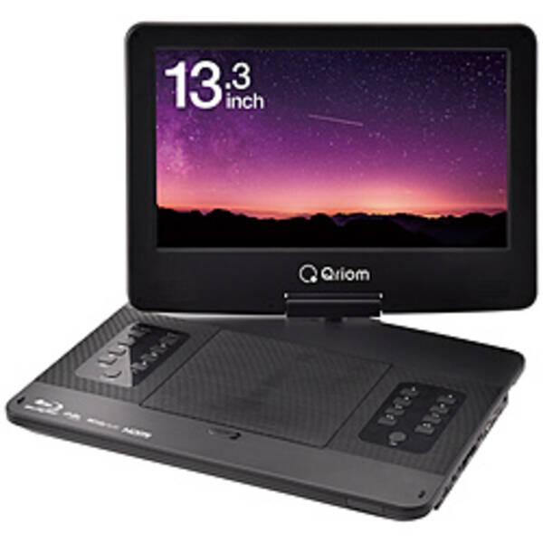 〔中古〕QRIOM 〔展示品〕 13.3インチ ポータブルブルーレイプレーヤー TMB-L133R(B) ［13.3V型］〔348-ud〕 | 
