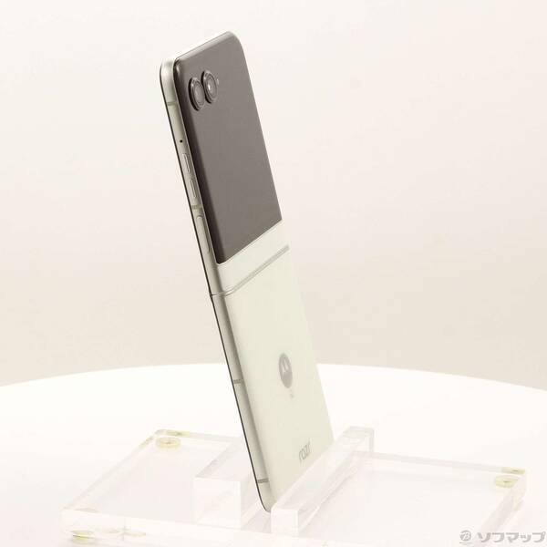 〔中古〕Motorola(モトローラ) motorola razr 60 512GB ライトスカイホワイト PB8E0002JP SIMフリー〔258-ud〕 |  | 03