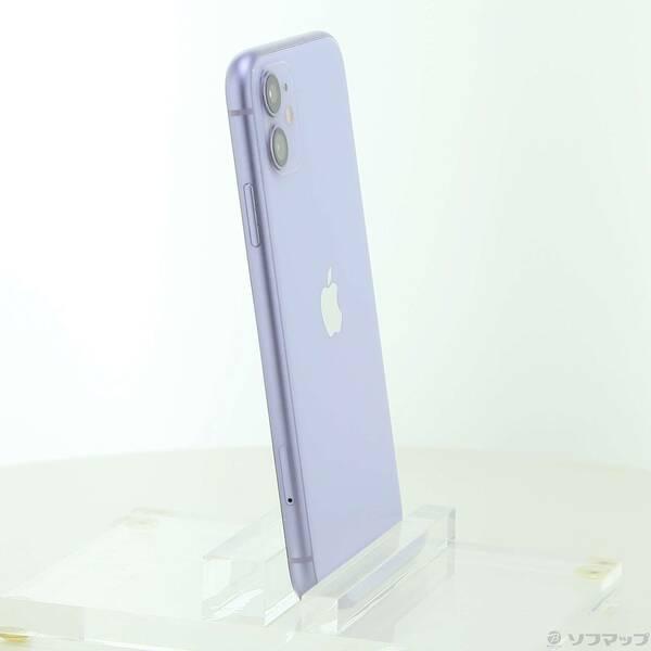 〔中古〕Apple(アップル) iPhone11 64GB パープル MWLX2J／A SIMフリー〔198-ud〕 |  | 03