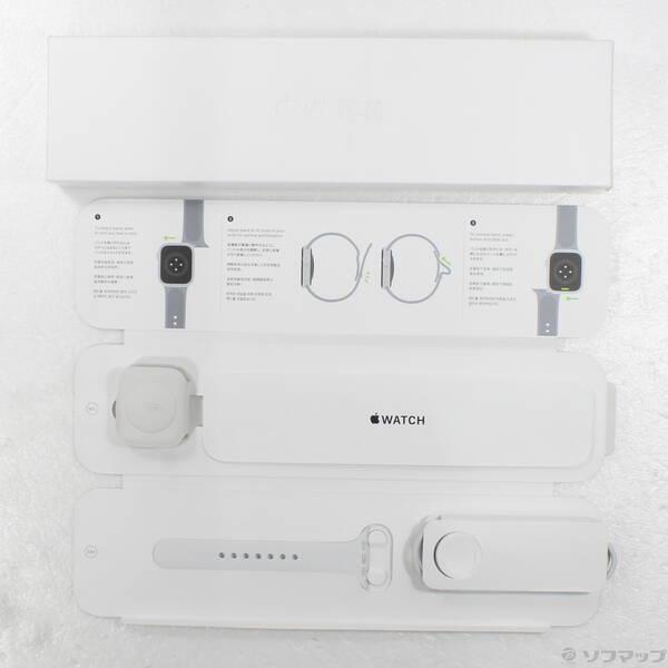 〔中古〕Apple(アップル) Apple Watch Series 8 GPS 45mm シルバーアルミニウムケース ホワイトスポーツバンド〔258-ud〕 |  | 04
