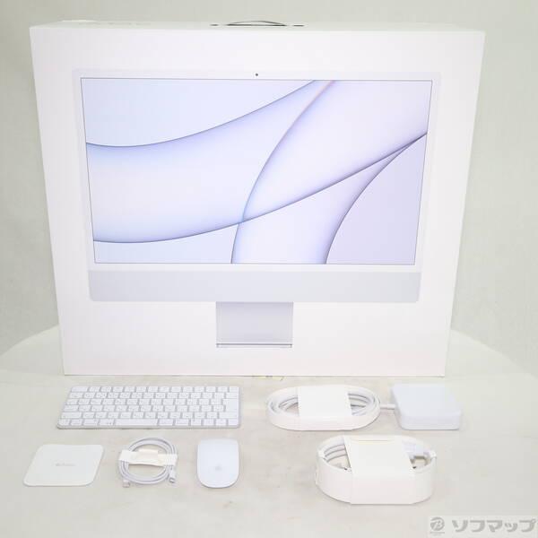 〔中古〕Apple(アップル) iMac 24-inch Mid-2021 MGPD3J／A Apple M1 8コアCPU_8コアGPU 16GB SSD1TB シルバー 〔12.7 Monterey〕〔377-ud〕 |  | 04