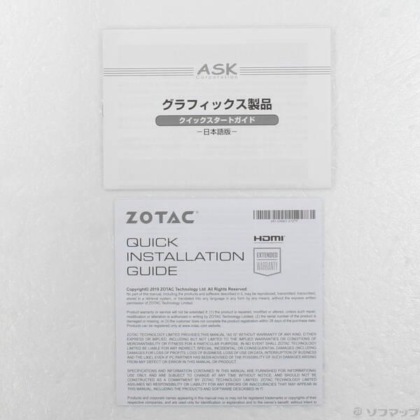 〔中古〕ZOTAC(ゾタック) ZOTAC GAMING GeForce GTX 1650 OC GDDR6 ZT-T16520F-10L〔262-ud〕 |  | 01