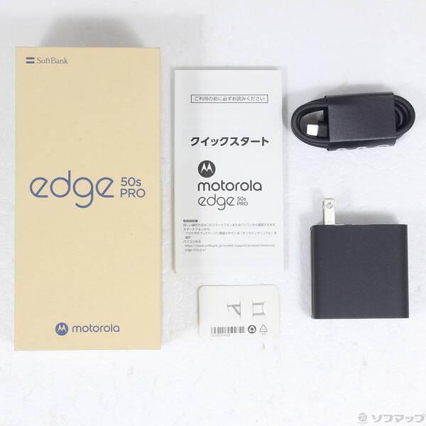 〔中古〕Motorola(モトローラ) motorola edge 50s pro 256GB ブラックビューティー MOSAH1 Softbank SIMフリー〔262-ud〕 |  | 04