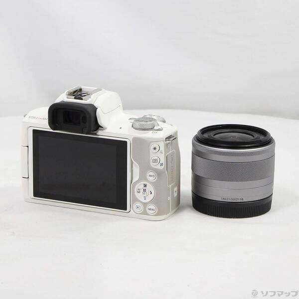 〔中古〕Canon(キヤノン) EOS Kiss M2 EF-M15-45 IS STM レンズキット ホワイト〔305-ud〕 |  | 02