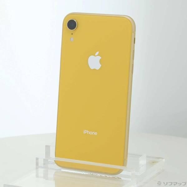 〔中古〕Apple(アップル) iPhoneXR 64GB イエロー MT082J／A SoftBank〔352-ud〕 | 