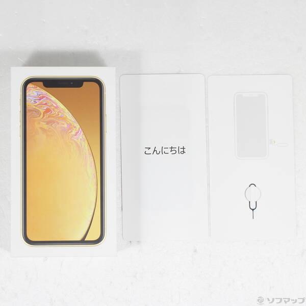 〔中古〕Apple(アップル) iPhoneXR 64GB イエロー MT082J／A SoftBank〔352-ud〕 |  | 04