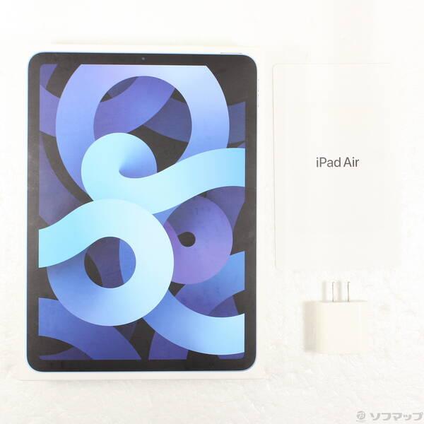 中古〕Apple(アップル) iPad Air 第4世代 64GB スカイブルー MYFQ2J／A