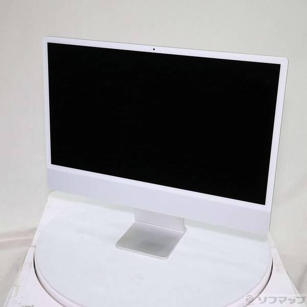 〔中古〕Apple(アップル) iMac 24-inch Mid-2021 MGPC3J／A Apple M1 8コアCPU_8コアGPU 8GB SSD256GB シルバー 〔15.7 Sequoia〕〔198-ud〕 | 