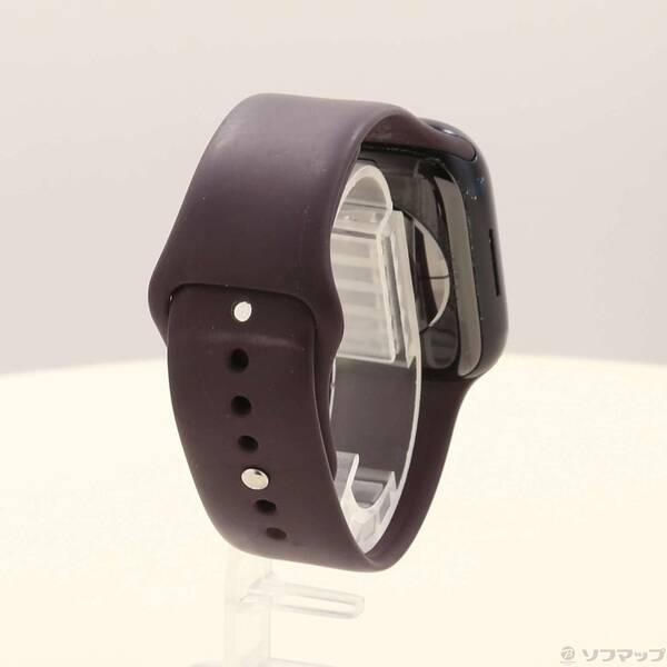〔中古〕Apple(アップル) Apple Watch Series 7 GPS 45mm ミッドナイトアルミニウムケース ダークチェリースポーツバンド〔344-ud〕 |  | 02