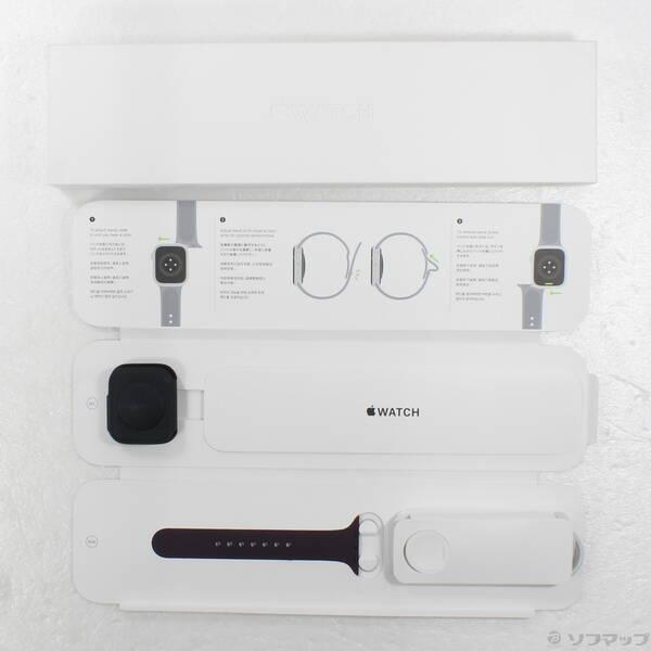 〔中古〕Apple(アップル) Apple Watch Series 7 GPS 45mm ミッドナイトアルミニウムケース ダークチェリースポーツバンド〔344-ud〕 |  | 04
