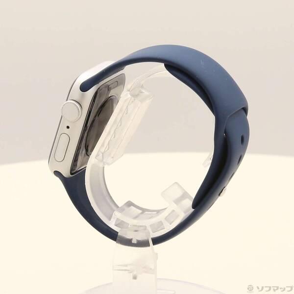 〔中古〕Apple(アップル) Apple Watch SE 第1世代 GPS 40mm シルバーアルミニウムケース アビスブルースポーツバンド〔198-ud〕 |  | 01