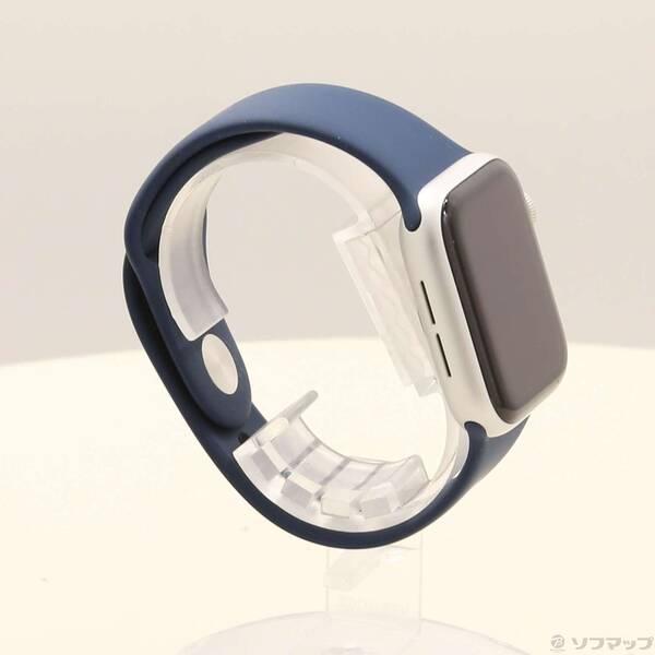 〔中古〕Apple(アップル) Apple Watch SE 第1世代 GPS 40mm シルバーアルミニウムケース アビスブルースポーツバンド〔198-ud〕 |  | 03