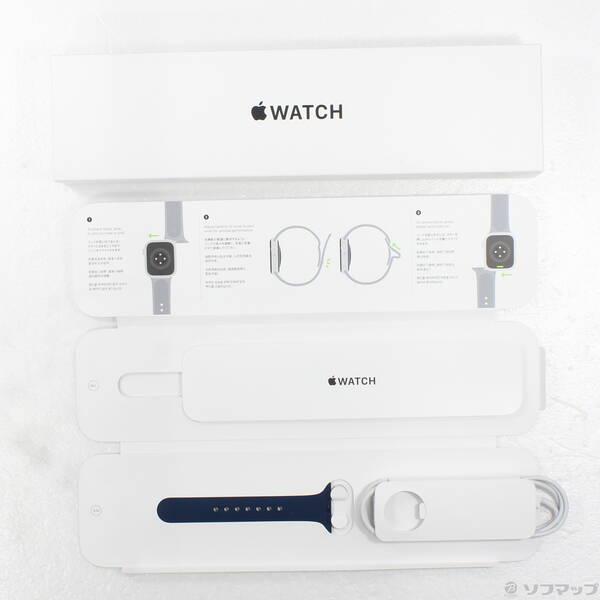 〔中古〕Apple(アップル) Apple Watch SE 第1世代 GPS 40mm シルバーアルミニウムケース アビスブルースポーツバンド〔198-ud〕 |  | 04
