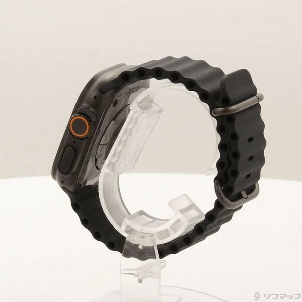 〔中古〕Apple(アップル) Apple Watch Ultra 3 GPS + Cellular 49mm ブラックチタニウムケース ブラックオーシャンバンド〔262-ud〕 |  | 01