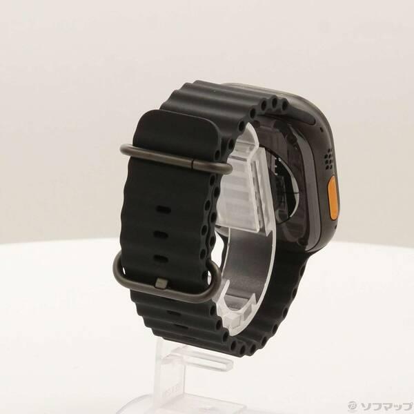〔中古〕Apple(アップル) Apple Watch Ultra 3 GPS + Cellular 49mm ブラックチタニウムケース ブラックオーシャンバンド〔262-ud〕 |  | 02