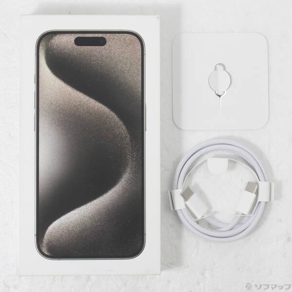 〔中古〕Apple(アップル) iPhone15 Pro 256GB ナチュラルチタニウム MTUF3J／A SIMフリー〔269-ud〕 |  | 04