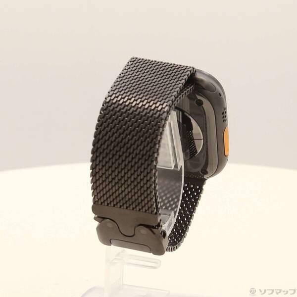 〔中古〕Apple(アップル) Apple Watch Ultra 2 GPS + Cellular 49mm ブラックチタニウムケース ブラックチタニウムミラネーゼループ〔198-ud〕 |  | 02