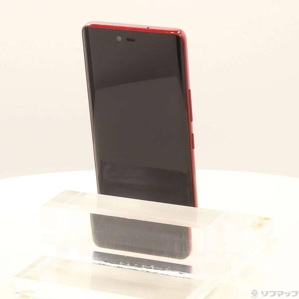 スマホ 〔〕楽天 Rakuten Hand 5G 128GB クリムゾンレッド P780 楽天