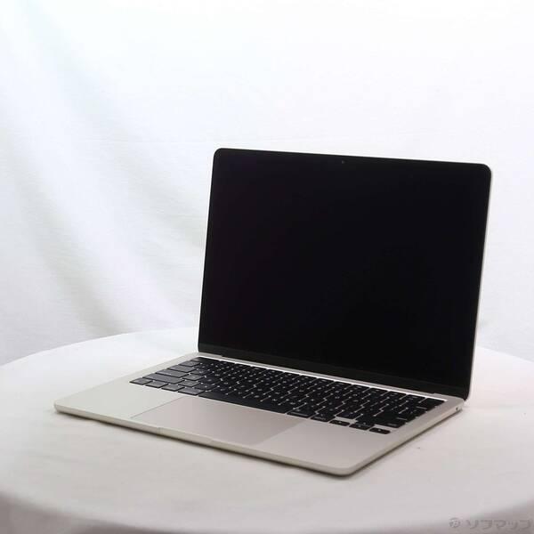 〔中古〕Apple(アップル) MacBook Air 13.6-inch Mid-2022 MLY23J／A Apple M2 8コアCPU_10コアGPU 16GB SSD1TB スターライト 〔15.3 Sequoia〕〔377-ud〕 | 